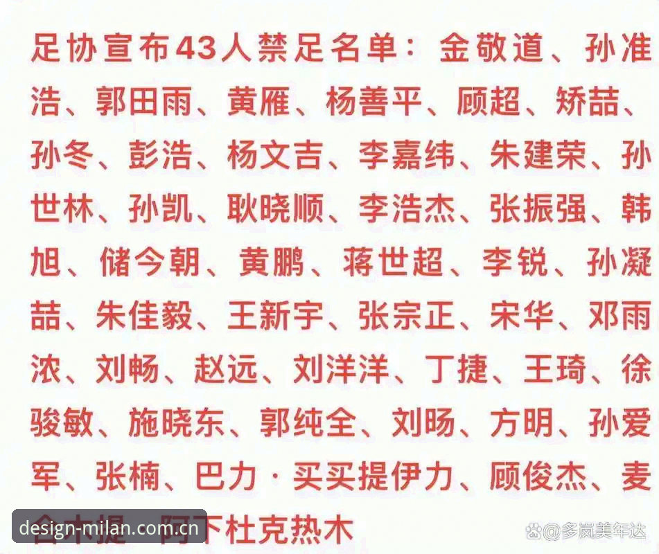 资深用户分享：足协第三批禁足名单梳理心得，附米兰体育查询避坑实战经验